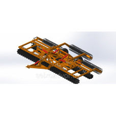 БОРОНА ДИСКОВАЯ БДМ - 8Х2 П (СКЛАДНАЯ)