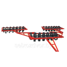 Каток кольчато-шпоровый трехсекционный (чугунный) 3ККШ-6