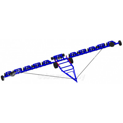 Каток гидрофицированный секционный КГС-15