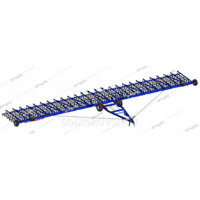 Борона зубовая секционная гидрофицированная двухрядная БЗСГ-16.2