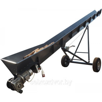 Цепной транспортёр для дров