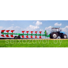 Плуг полунавесной оборотный ППО - 8 - 40К