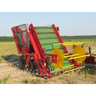 Машина для уборки цветоносов чеснока МУЦ-1,4